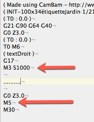 G-code-CamBam